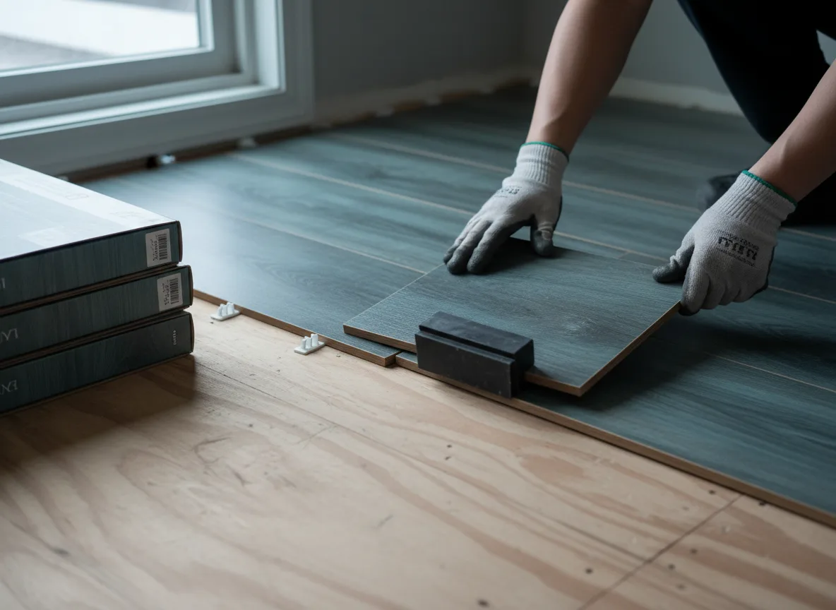 Luxury Vinyl Plank Installation company in Kampsville, IL